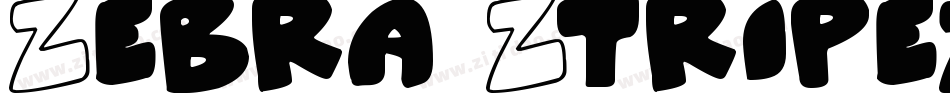 Zebra Ztripez字体转换